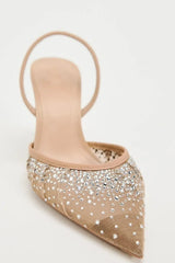 Ingrid Crystal Heels