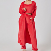 Rose Chic Matching 3-Piece Warm Lounge Set.