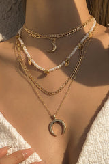 Fashion Simplicity Geometric Split Joint Necklaces