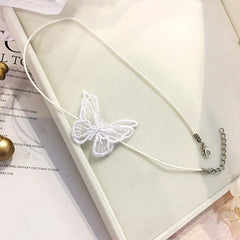 Chic Lace Butterfly Choker