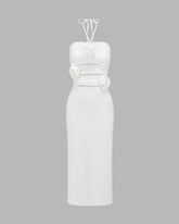 Cordelia Bud Halter Maxi Dress