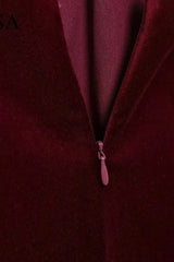 Sophia Velvet Vest