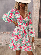 Vacation A-Line Backless V-Neck Dress