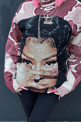 Street Style print casual T-Shirt