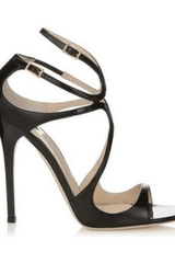 Catwalk high-heeled orange sandals