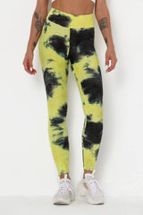 Yellow black Yoga Pants