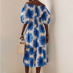 long summer beachwear casual dress