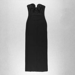 Black Signature Maxi Dress