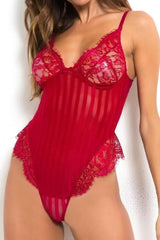 lace nightwear bodysuit