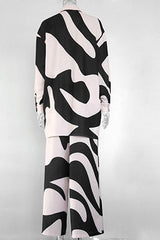 Loose 2 piece oversize pants set