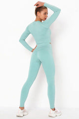 Turquoise Yoga Set