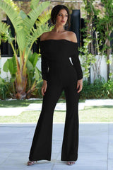 Mesh Patchwork Jumpsuit