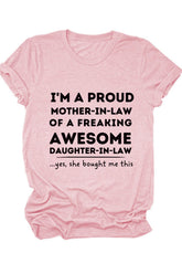 I'm A Proud Mother Printed Shirt