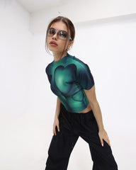 3D Animated Grunge Hearts T-Shirt