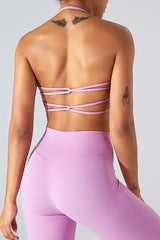 stylish shockproof sports bra