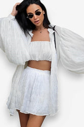 Long-Sleeved Loose Three-Piece Suit
