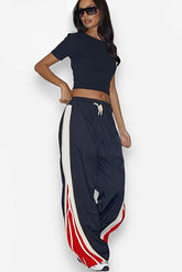 Urban Street Zipper Loose Pants