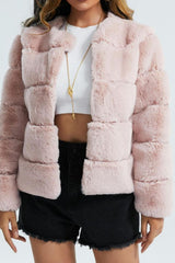 Imitation Fox Fur Coat