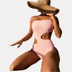 Stylized Pink Swimsuit