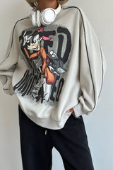 Long-sleeved Sports Pullover Sweatshirt