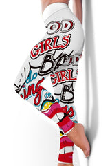 High-elastic street style leggings