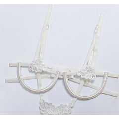 Hollow lace one-piece underwear bodysuit