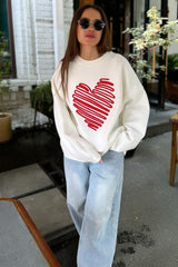 Temperament Streetwear Love Sweater