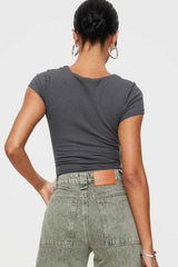 Middle Strap Hollow bodysuit