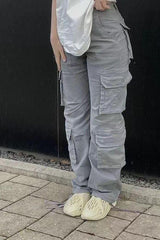street hip-hop style low-waist pants