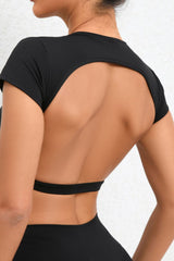 Braless padded nude yoga tops