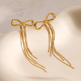 Fleur Bow Earrings