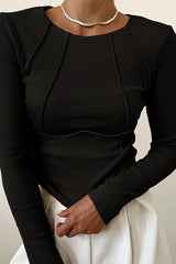 Slim Long-sleeved Bottoming Shirt