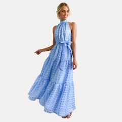 Casual sleeveless long dress