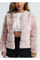 Imitation Fox Fur Coat