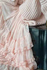 Stand-up collar and comfortable knitted sweater dress