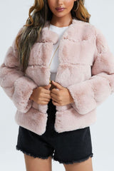Imitation Fox Fur Coat