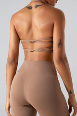 stylish shockproof sports bra