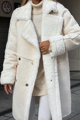 Furry Suede long Coat
