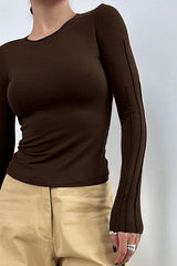 Slim Long-sleeve Breathable T-shirt