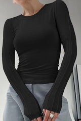 Slim Long-sleeve Breathable T-shirt