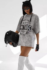 High Street Vintage Cotton T-shirt