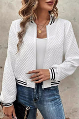 Sportswear Zipper Baseball Jacket
