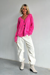 Street Style Tattered Wool Cardigan Coat