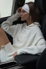 Hip-hop Ripped Pullover Hooded Sweater