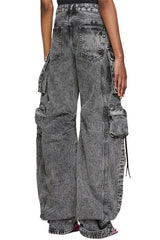 Street Style smoky cargo pants