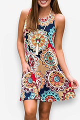 summer long vest causal dress