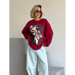 Long-sleeved Sports Pullover Sweatshirt