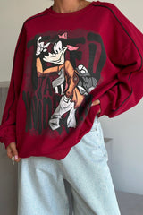 Long-sleeved Sports Pullover Sweatshirt