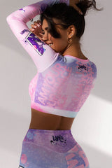 Hip Lifting Leggings Two-piece Set