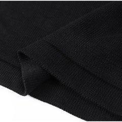 Knit Top With Contrasting Trim Strap